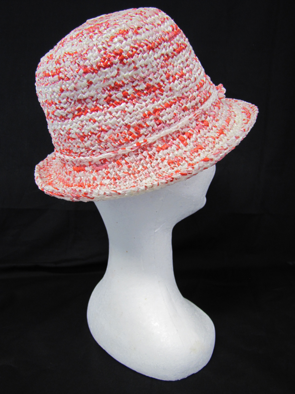Hats bags. 3 Colour Bucket hat Crochet. Бело-красная шляпа купить.